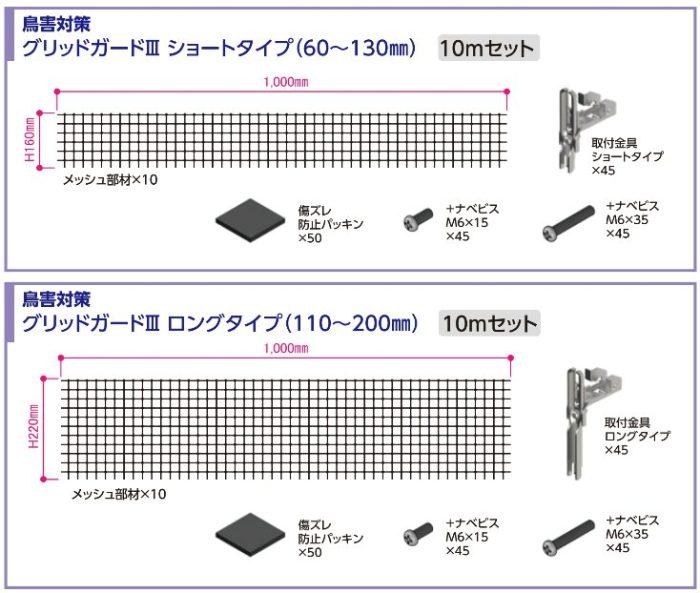 グリッドガードⅢ | 太陽光パネル関連 | 屋根材総合卸販売しばやまの